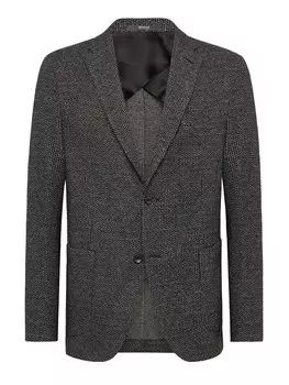 Куртка Boggi Milano Regular fit Suit Jacket, темно-серый