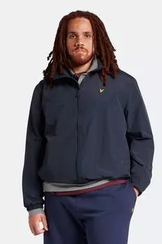 Куртка больших размеров с капюшоном Lyle & Scott, синий