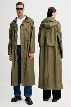 Куртка Bold Longest Jacket W1 Rains, зеленый