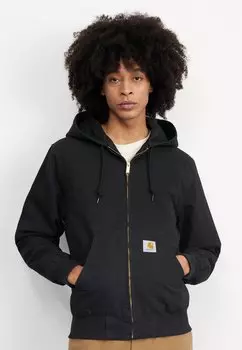 Куртка-бомбер Active Jacket Carhartt WIP, цвет black rinsed