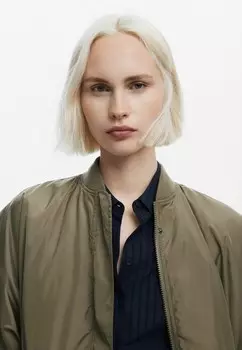 Куртка-бомбер ADJUSTABLE Desigual, зеленый