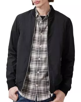 Куртка-бомбер AllSaints Bassett Bomber, черный