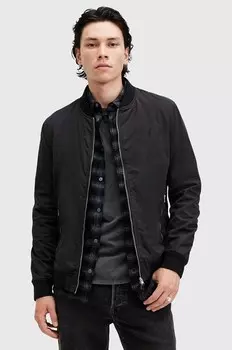 Куртка-бомбер AllSaints BASSETT, черный