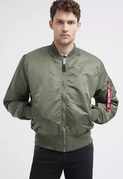 Куртка-бомбер Alpha Industries PLUS MA, цвет Sage Green