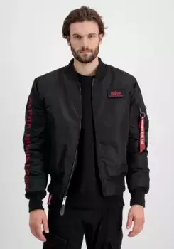Куртка-бомбер Alpha Industries " Alpha Industries Мужчины - Куртки-бомберы MA-1 D-Tec SE", красный