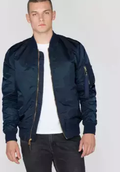 Куртка-бомбер Alpha Industries " Alpha Industries Мужчины - Куртки-бомберы MA-1 VF LW", синий