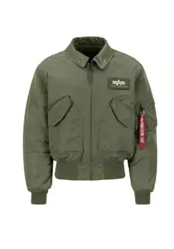 Куртка-бомбер Alpha Industries " Alpha Industries Мужчины - Куртки-бомберы CWU 45 (HERITAGE)", зеленый