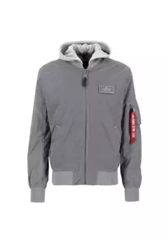 Куртка-бомбер Alpha Industries " Alpha Industries Мужчины - Куртки-бомберы MA-1 LW Hood Reflective", серебристый