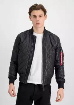 Куртка-бомбер Alpha Industries " Alpha Industries Мужчины - Куртки-бомберы MA-1 DQ Jacket", черный