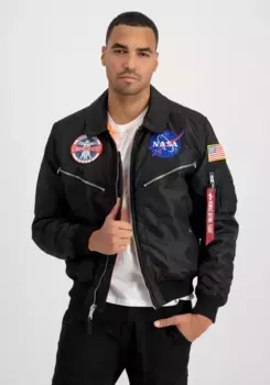 Куртка-бомбер Alpha Industries " Alpha Industries Мужчины - Куртки-бомберы Spacewalk Jacket", черный