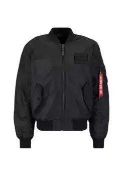 Куртка-бомбер Alpha Industries " Alpha Industries Мужчины - Куртки-бомберы MA-1 FLC Rev", черный