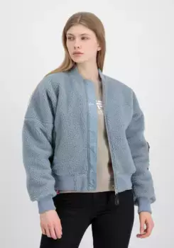 Куртка-бомбер Alpha Industries " Alpha Industries Women - Куртки-бомберы MA-1 VF Teddy Wmn", синий