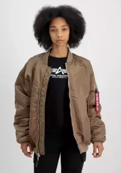 Куртка-бомбер Alpha Industries " Alpha Industries Women - Куртки-бомберы MA-1 Core Wmn", коричневый