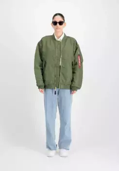 Куртка-бомбер Alpha Industries " Alpha Industries Women - Куртки-бомберы MA-1 Core Wmn", зеленый
