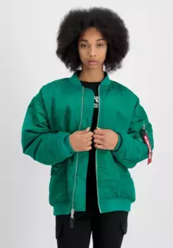 Куртка-бомбер Alpha Industries " Alpha Industries Women - Куртки-бомберы MA-1 Core Wmn", зеленый