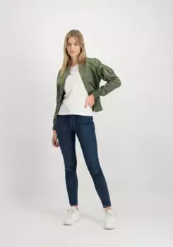 Куртка-бомбер Alpha Industries " Alpha Industries Women - Куртки-бомберы MA-1 VF LW Wmn", цвет Sage-Green/Gold