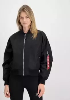Куртка-бомбер Alpha Industries " Alpha Industries Women - Куртки-бомберы MA-1 OS LW Wmn", черный