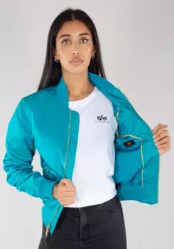 Куртка-бомбер Alpha Industries " Alpha Industries Women - Куртки-бомберы MA-1 VF LW Wmn", цвет Blue Lagoon