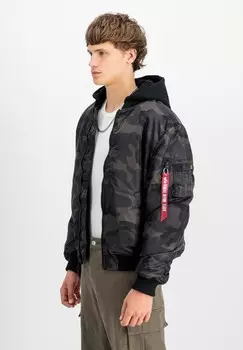 Куртка-бомбер Alpha Industries, черный