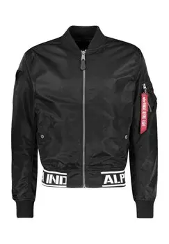 Куртка-бомбер Alpha Industries, черный