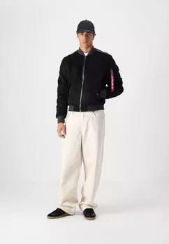 Куртка-бомбер Alpha Industries, черный