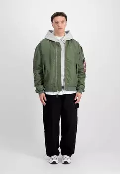 Куртка-бомбер Alpha Industries, хаки