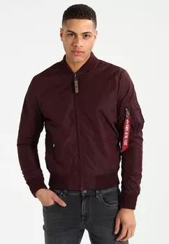 Куртка-бомбер Alpha Industries MA-1, цвет Dark Maroon