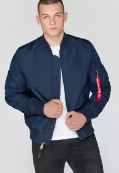 Куртка-бомбер Alpha Industries "MA-1 TT", синий