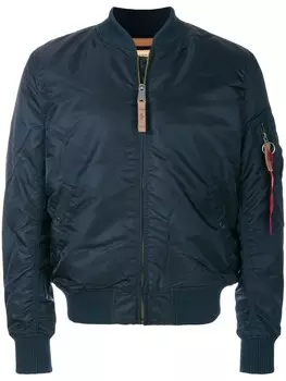 Куртка бомбер Alpha Industries, синий