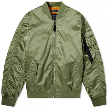 Куртка бомбер Alpha Industries Uv Ma-1, цвет Sage