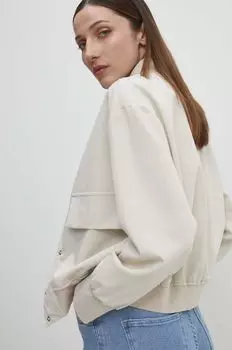 Куртка бомбер Answear Lab, бежевый
