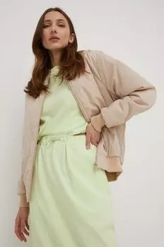 Куртка бомбер Answear Lab, бежевый