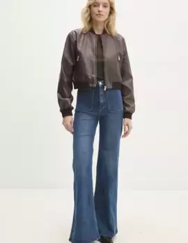 Куртка-бомбер Answear Lab, коричневый