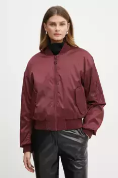 Куртка-бомбер AURORE Guess, гранатовый