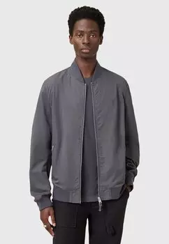 Куртка-бомбер BASSETT AllSaints, серый