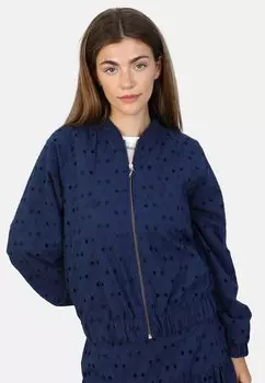 Куртка-бомбер BENIN Modanisa, синий