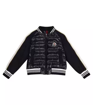 Куртка-бомбер Bilheran Moncler Enfant, белый