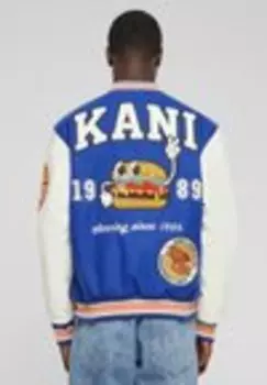 Куртка-бомбер BLOCK PATCH COLLEGE Karl Kani, синий