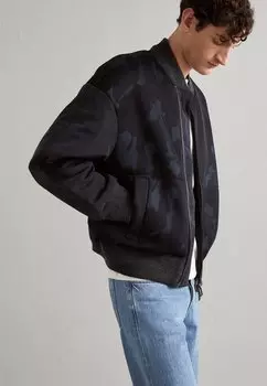 Куртка-бомбер Blouson Emporio Armani, цвет blu navy
