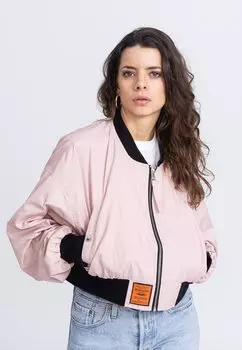 Куртка бомбер Bombers, розовый