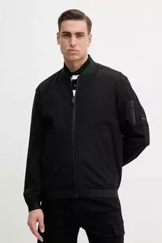 Куртка-бомбер Boss Orange, черный