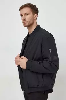 Куртка бомбер Boss Orange, черный