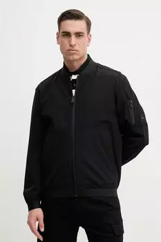 Куртка-бомбер Boss Orange, черный