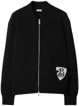 Куртка-бомбер Burberry B Shield, черный