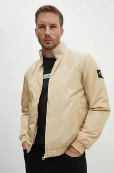Куртка-бомбер Calvin Klein Jeans, бежевый