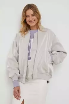 Куртка-бомбер Calvin Klein, серый