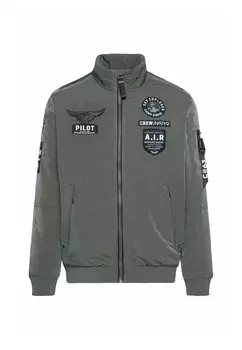 Куртка-бомбер Camp David, зеленый