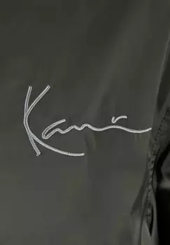 Куртка-бомбер CHEST SIGNATURE Karl Kani, серый