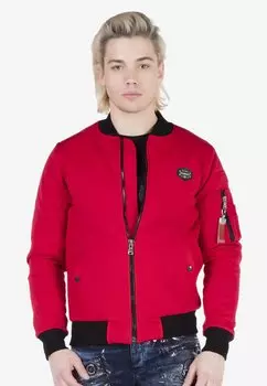 Куртка-бомбер Cipo & Baxx, красный