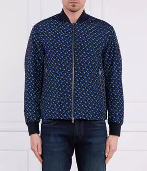 Куртка-Бомбер clovis Regular fit Boss, синий